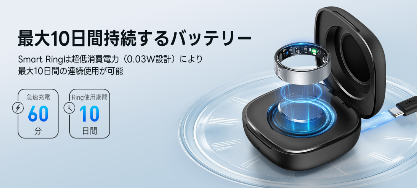 FOSMET RINGX 10時間バッテリー