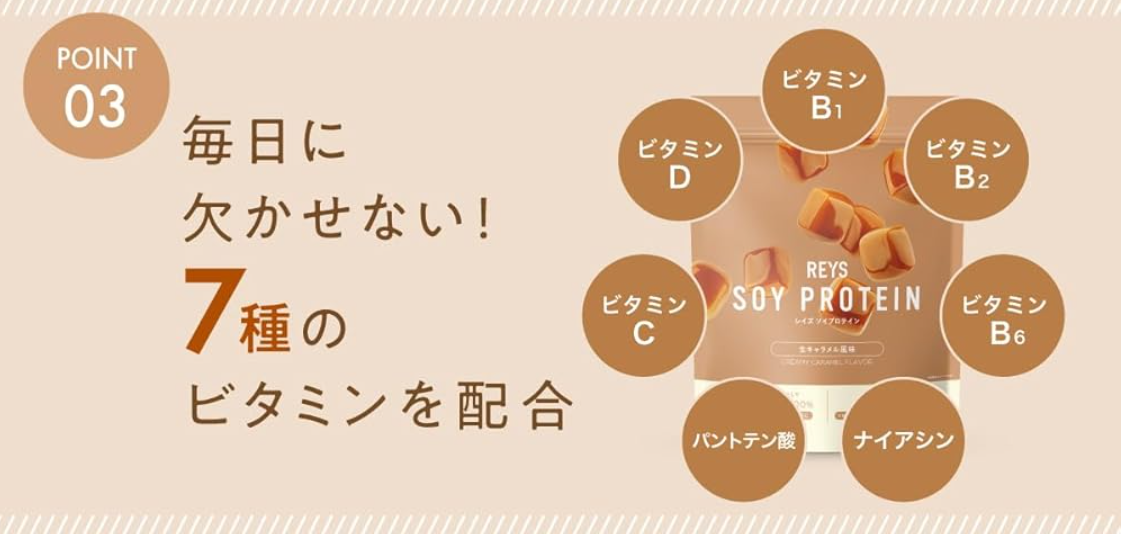 REYSレイズソイプロテイン 口コミ評判