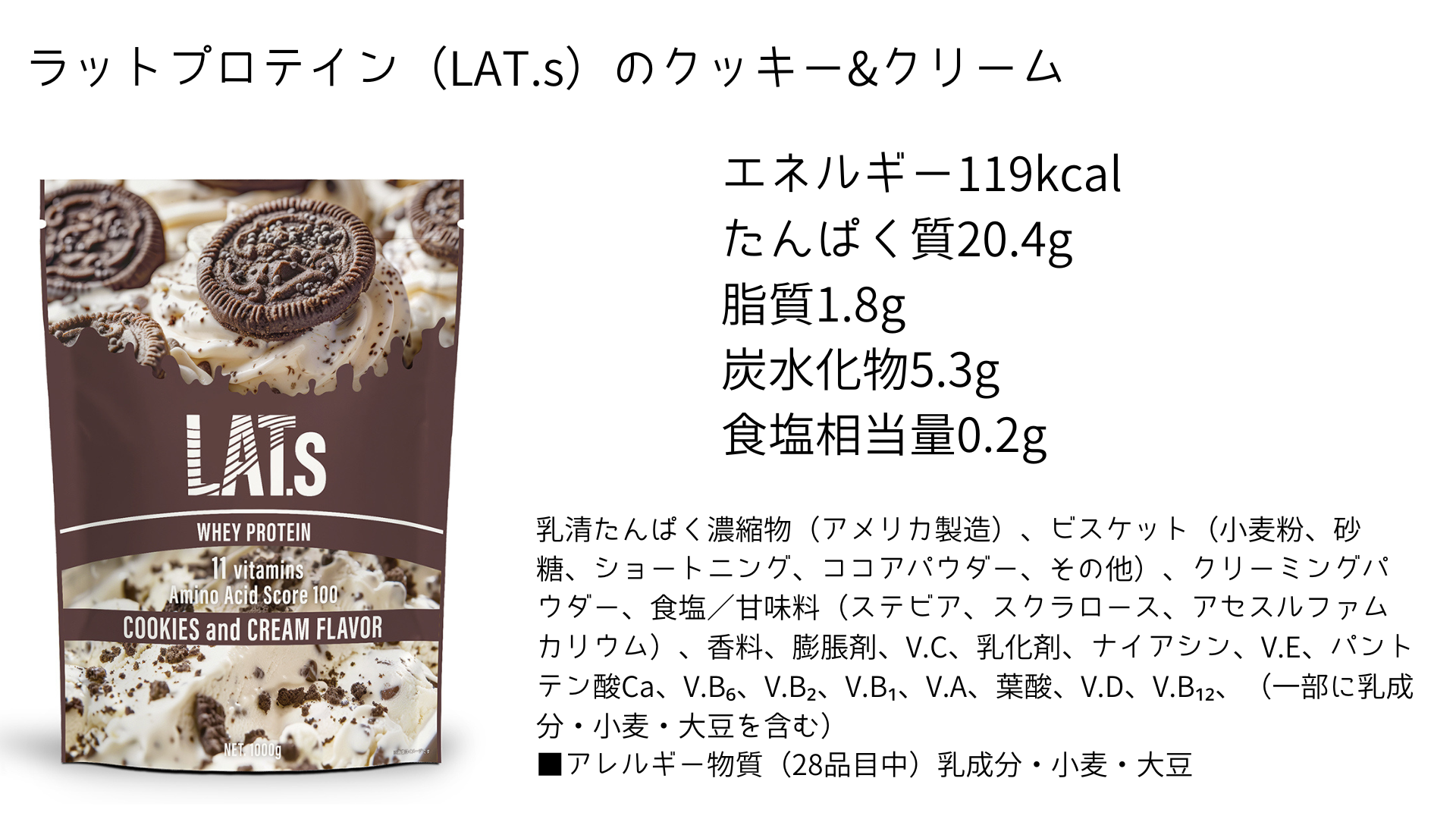 ラットプロテイン（LAT.s）　口コミ評判