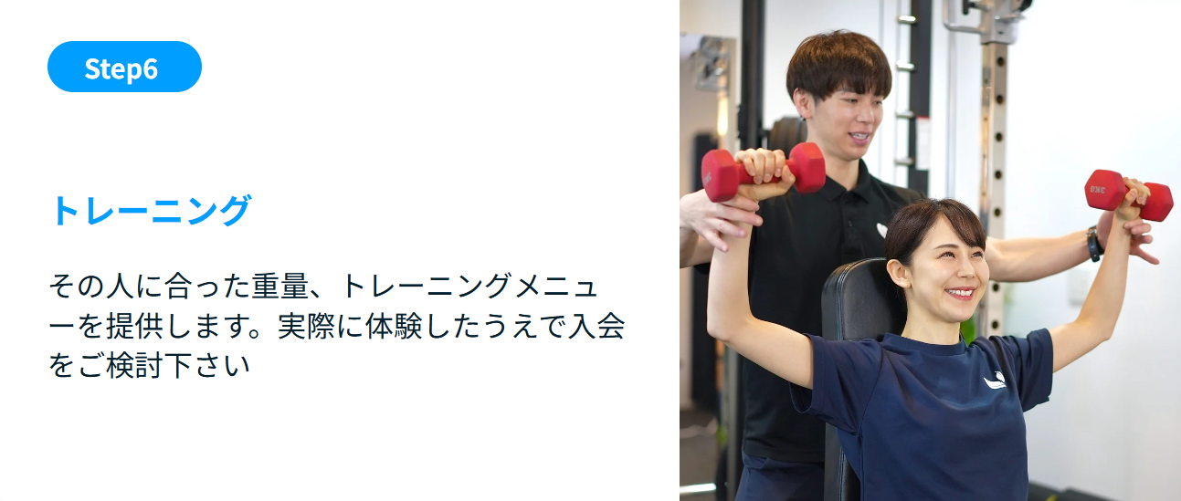 HaneGym　無料カウンセリング